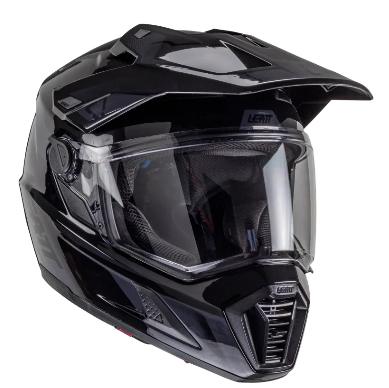 Capacete Leatt 8.5 Adventure com Óculos V25 Preto (Stealth